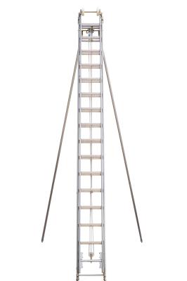 3 Section Aluminum Extension Ladder 12 Meter 15m Fireman Rescue
