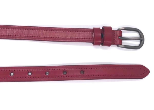 Genuine Leather Waist Dress Belt For Ladies Girls Jeans Pants  /  Women Skinny Belt