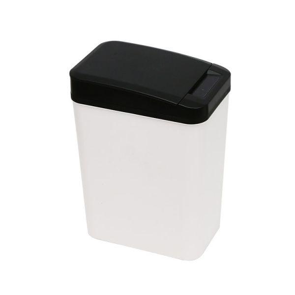 11L Smart Trash Can Office Bathroom Automatic Sensing Kitchen Trash Can Motion Sensor Kitchen Plastic Electric Smart Garbage Bin