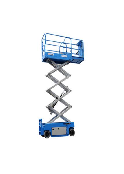 Multi Functional 12m Scissor Lift Platform , Indoor Scissor Lift Full Serviceable Ground Controls