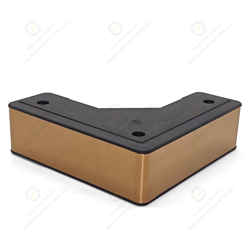 High-end Furniture Sofa Plastic Legs for Cabinets Tables Chairs Sofa Beds Surface L-shaped Plastic