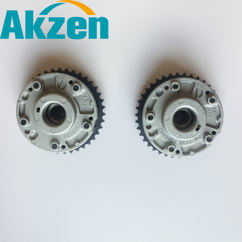 Akzen VVT Camshaft Adjuster Sprocket Intake & Exhaust VVT Gear with Lock Plates for Engine Timing Kit
