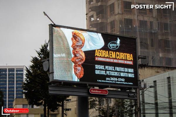 P6 P8 P10 Impotente para o exterior Publicidade fixa Ecrã de vídeo SMD LED Ecrã de outdoor Publicidade