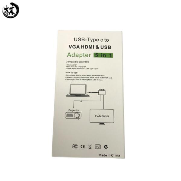 Type c to vga , hdtv ,  usb 3.0 for mobile phone, computer and TV Multi-purpose converter