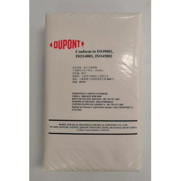 DuPont™ AmberTec™ UP6150 H/OH Pre-Regenerated Mixed Bed Resin for Ultra-Pure Water Polishing with Resistivity ≥ 18 MΩ·cm and TOC < 5 ppb