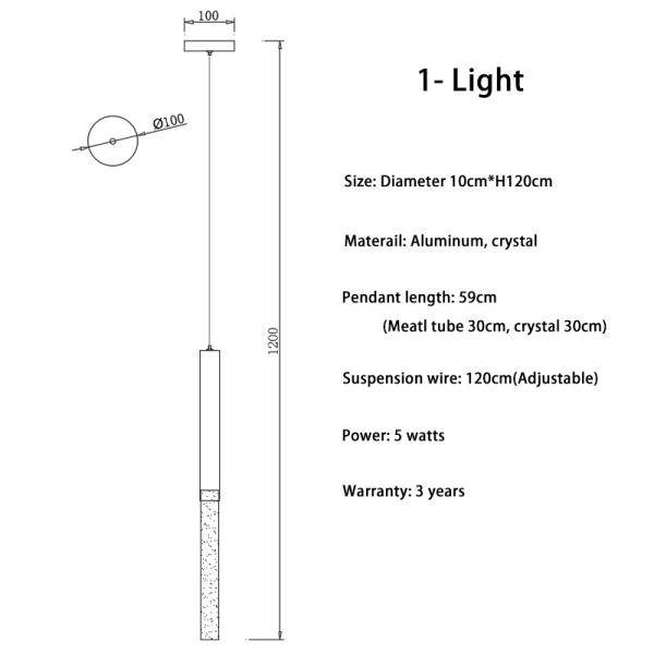 Modern Ceiling Led Chandelier Loft Staircase for Living Room Crystal Hanging Lamp(WH-NC-45)