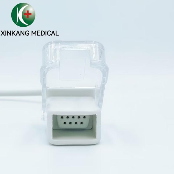 8 Pin Extension SPO2 Sensor Cable Compatible M a s I m O S\Mindray