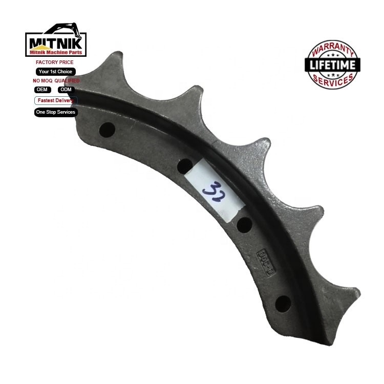 D7 Dozer Undercarriage Parts Steel Tracks Sprocket Driving Wheel Segment for Hitachi