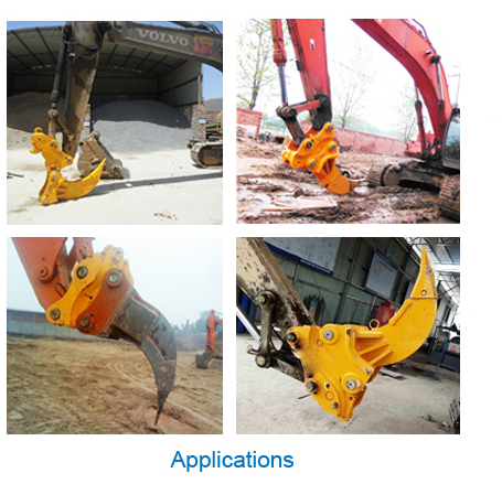 NM400 Excavator Hydraulic Rock Ripper Scarifying Equipment