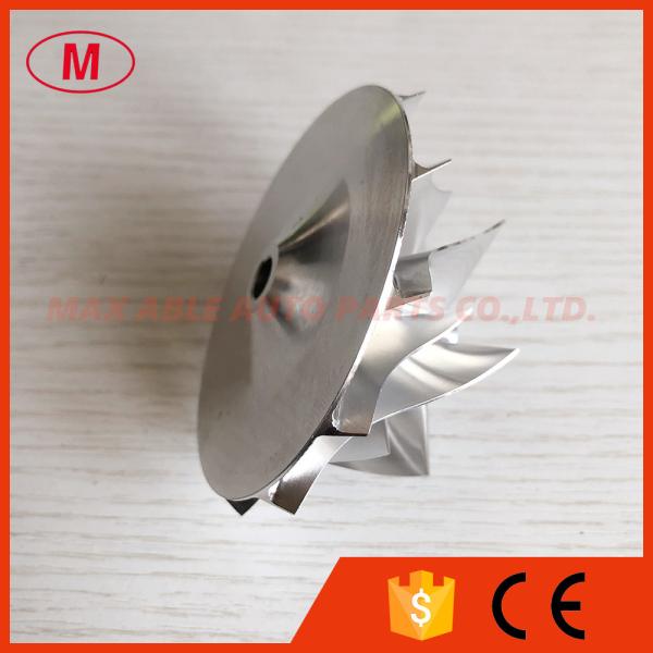 RHC6 6+6 blades 51.19/70.00mm aluminum 2618/milling/billet compressor wheel for Hummer