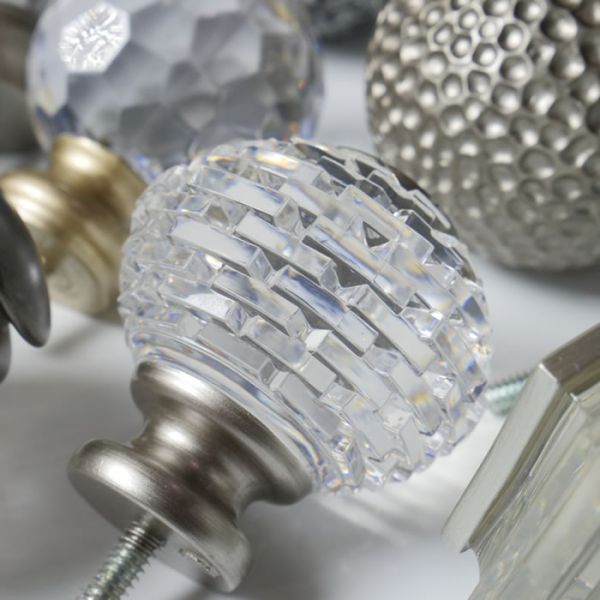 KIEI EP-005 Simple Style Curtain Rod Painted Resin Finials 60-300 MM Length Iron Pipe Paint Metal Pole SN Color