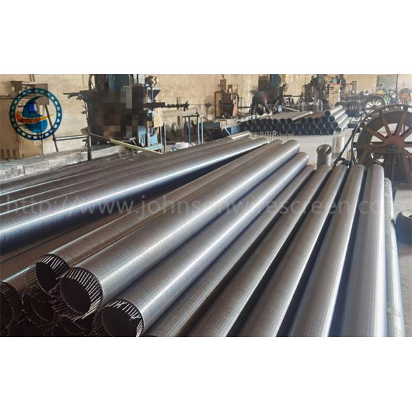 High Temperature Resistant Slotted Screen Pipe Water Treatment Plant