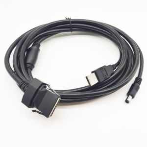 2m 12V 24V USB принтер кабель 8P подключатель к оборудованию DC POS