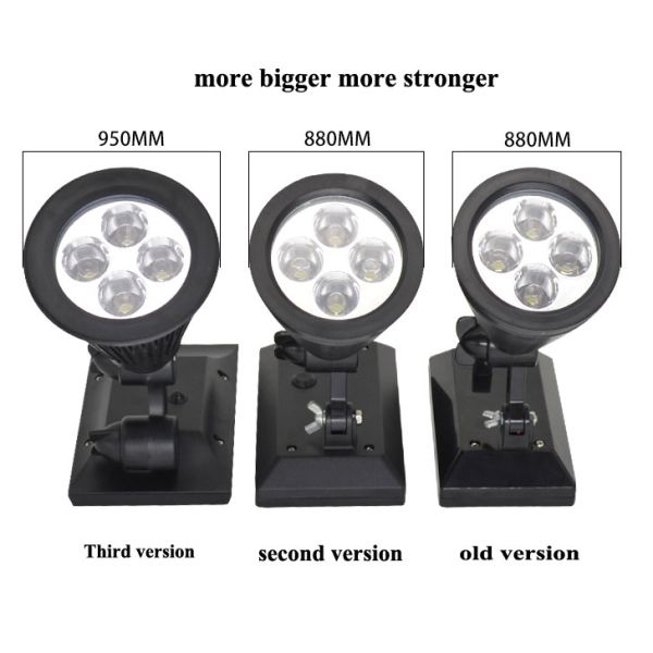 Home 50000hour 100lm/W LED Solar Landscape Light Ip65 Solar Lawn Spotlights