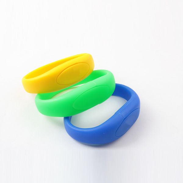 Браслет 2,0 привода USB Wristband силикона быстрой скорости 30MB/S внезапный 3,0 8GB 16GB