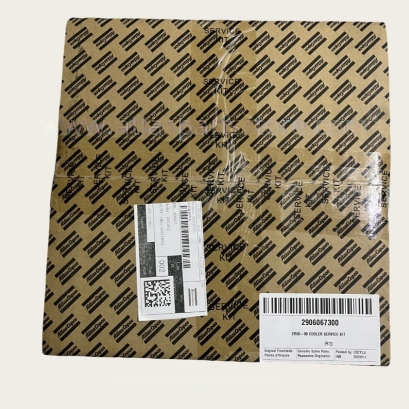 Atlas Copco 2906067300 Original Cooler Maintenance Service Kit for ZR55 ZR75 ZR90 Oil Free Compressor Genuine Parts