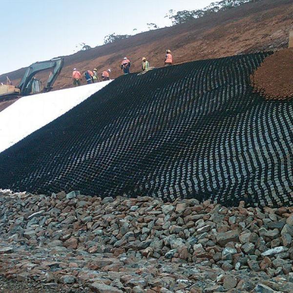 50MM 100mm 150mm HDPE Geocell for Driveway Erosion Control Gravel Stabilizer Garden Drainage Board Roadbed Slope Protection