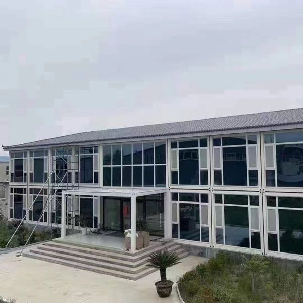 Lightweight Portable Steel Flat Pack Container House Easy to Load and Fit for Small-Scale Work Sites or Dormitory