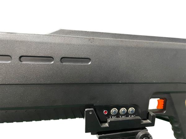Arma à mão do zangão do jammer do zangão de 3~5 faixas anti para 1500m
