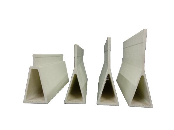 Pig Floor FRP Triangle Support Beam Fiberglass Structural Profiles For Goat Sheep Farm Construction
