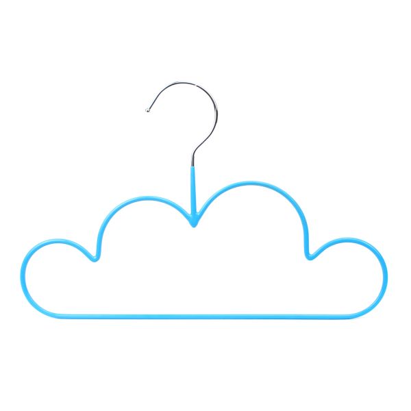 Cloud-Shaped Eco Friendly Ultra Slim Durable Chrome Wire Hangers