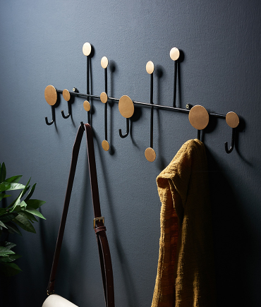 Metal Anti Corrosion 10kg Bearing Bedroom Wall Hooks