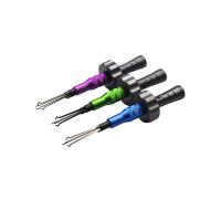 Selección de cerradura de acero inoxidable para cerrajería civil La nueva herramienta de cerradura cruzada de apertura rápida (3 juegos)