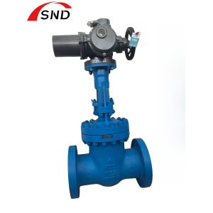 DN600 Flange Gate Valve with 18 Months Warranty for Medium Temperature Applications in Oil and Gas Industry