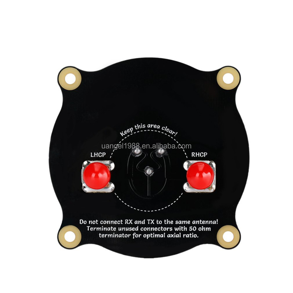 5.8Ghz Triple Feed Patch Antenna SMA Directional Circularly Polarized