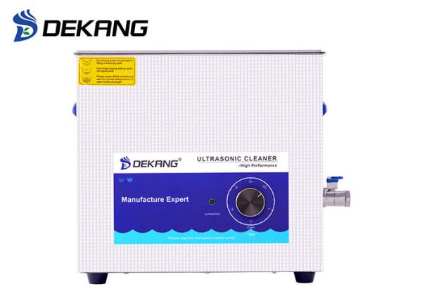 15 Liter 360W Industrial Ultrasonic Cleaning Machine Stainless Steel 1 Year Warranty