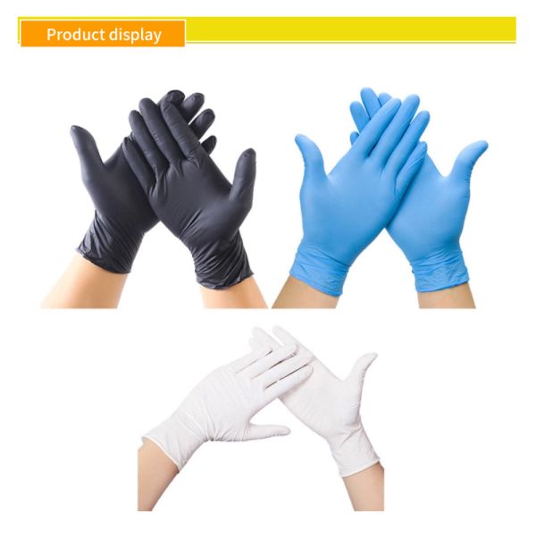 Winter Hand Protection Disposable Medical Nitrile Gloves