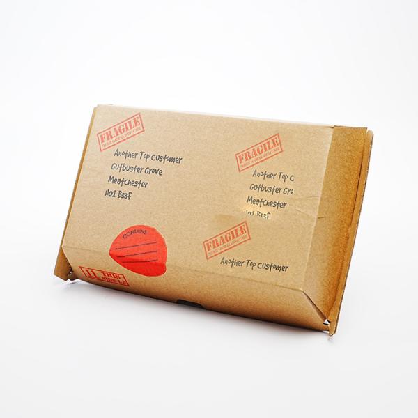 Wholesale Customized Printing logo Eco-friendly Biodegradable Disposable Fast Food Long Burger Packaging Box