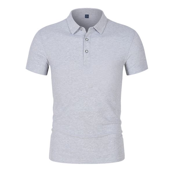 Custom Polo Shirt Print Or Embroidery Design Logo High Quality Cotton Polyester Men'S Golf Business Polo Shirt