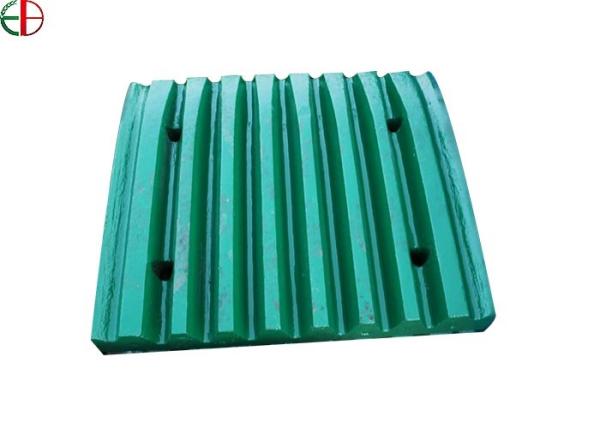 O desgaste alto do triturador de maxila da fundição de aço do manganês parte placa fixa/do balanço maxila da placa do triturador das peças da maxila