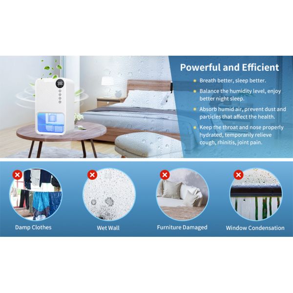 Portable Mini Dehumidifier The Essential Tool for Keeping Your Home Dry and Mold-Free