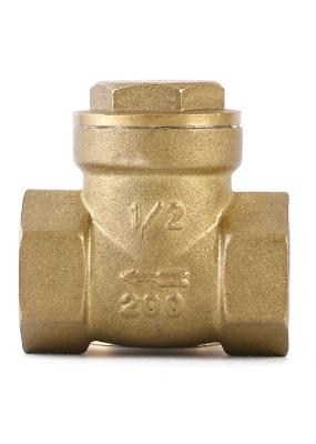 Antirust Harmless Brass Swing Check Valve Moistureproof Non Return