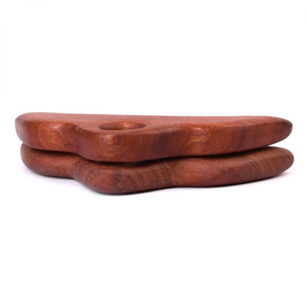 11.7*5.8cm Wooden Scalp Care Massage Comb Body Acupoint Pressing Massage Tool Meridian Dredging Gua Sha Massage Brush