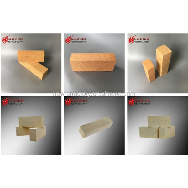 0.01 MgO Content Low Creep Clay Brick Industrial Furnaces Solid Cast Glass Bricks