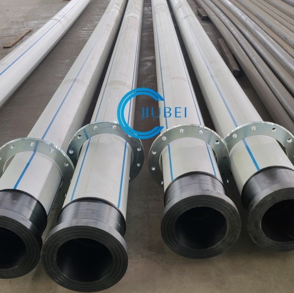 Высокое давление драгирования HDPE трубы сварного соединения на заказ / за пределами