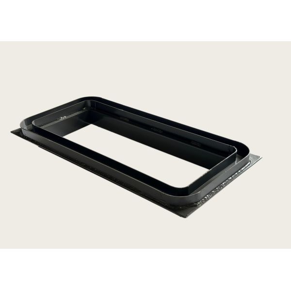 Stainless Steel Fan Outlet Mounting Frame for Stable Airflow Direction with Sealed Connection and No Pressure Loss