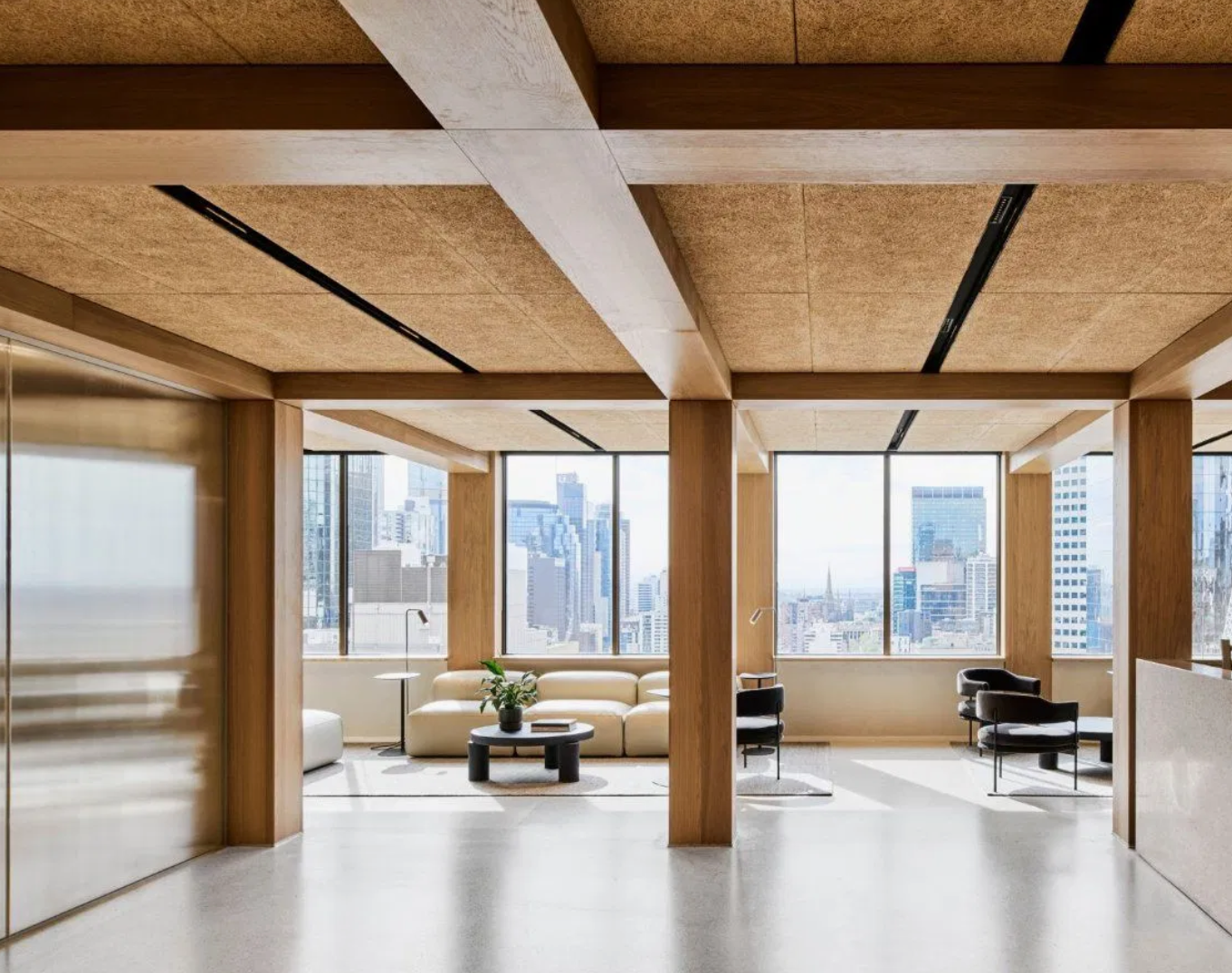 Panel acústico de lana natural hexagonal, placas de tablero de cemento, ODM