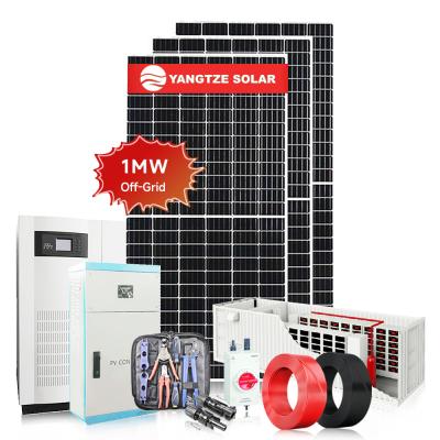 1MW PWM Off Grid Solar Electric Inverter Plant Design And Installation
