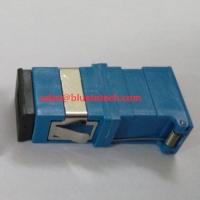 Adaptador com material do ABS/PBT, adaptador do obturador do lado do SC da fibra ótica azul/do verde cabo ótico