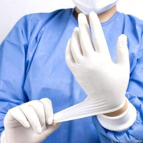 Anti Coronavirus Disposable Protective Gloves , Medical Hand Gloves Ce Certificate