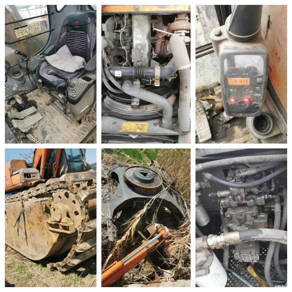 Used 2014 Hitachi 120-6 Amphibious Excavator 12Ton Swamp CE ISO Wetland Mining