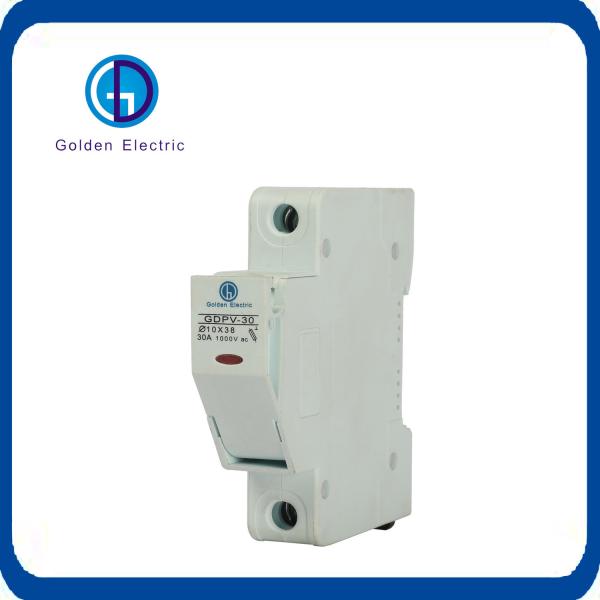 Detentor de fusível de trombeta para sistema de energia solar 10*38mm Dimensão do fusível Sistema solar DC