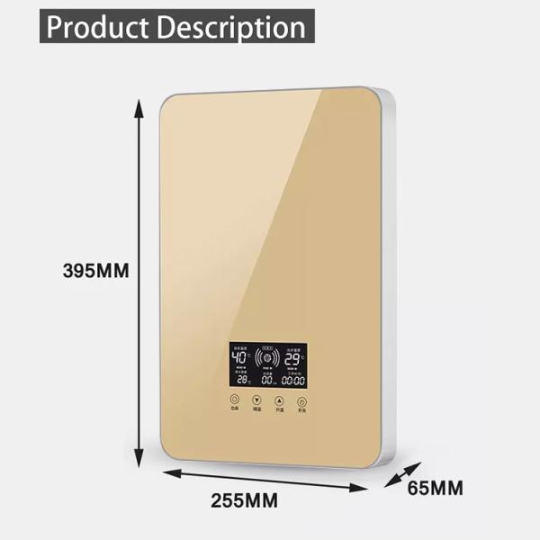 8KW Stainless Steel Electrical Hot Water Heater Tankless OEM / ODM