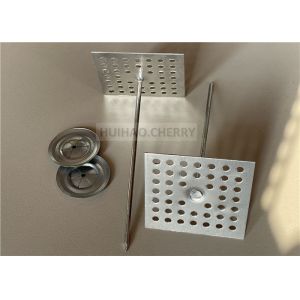 12Gauge Aluminium Perforated Base Insulation Pins for impaling and installing various thermal and acoustical insulation material