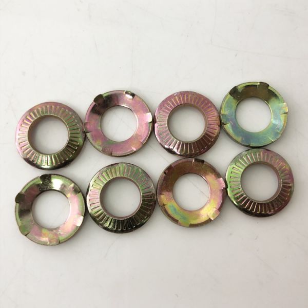 Las lavadoras de cerradura serradas el disco de acero del estruendo 6795 granearon lavadoras que ponían a tierra planas