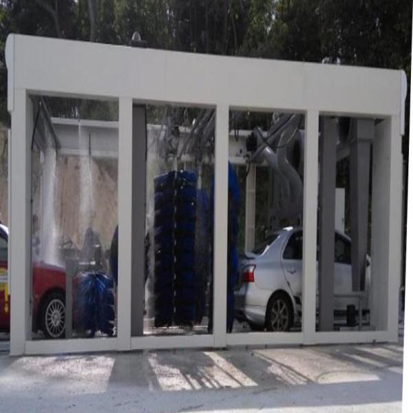 Seven Brushes Auto Car Wash Machine High Pressure Car Wash Machine PLC Control System